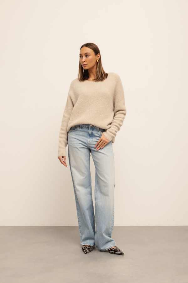 Jasper Suri Alpaca Sweater Beige