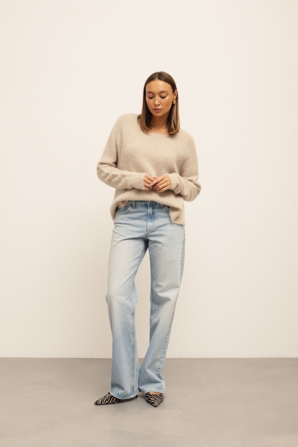 Jasper Suri Alpaca Sweater Beige