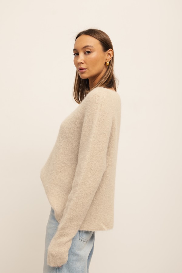 Jasper Suri Alpaca Sweater Beige