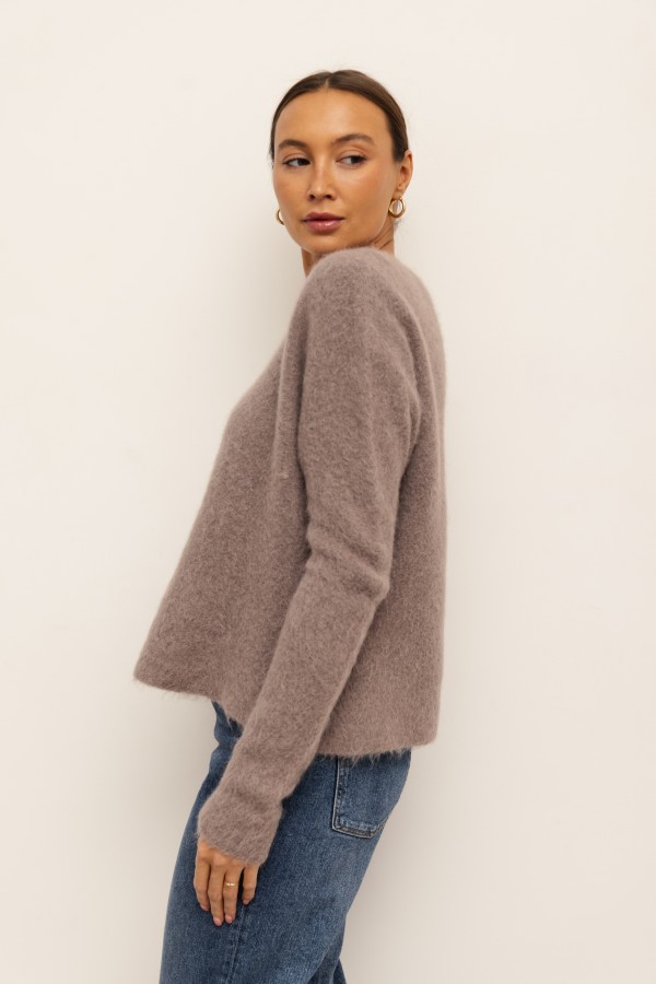 Jasper Suri Alpaca Sweater Mocca
