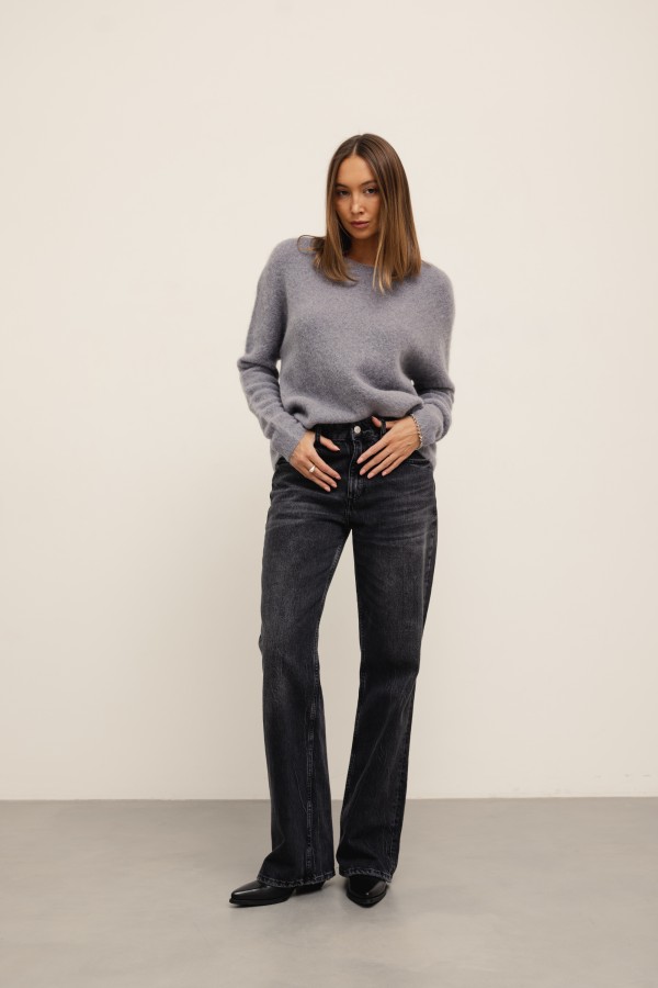 Jasper Suri Alpaca Sweater Grey