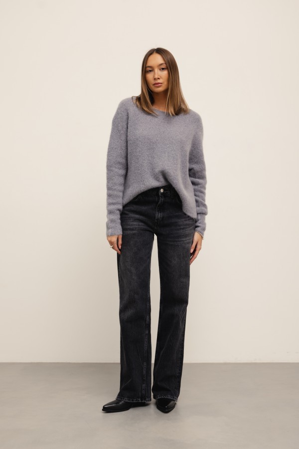 Jasper Suri Alpaca Sweater Grey