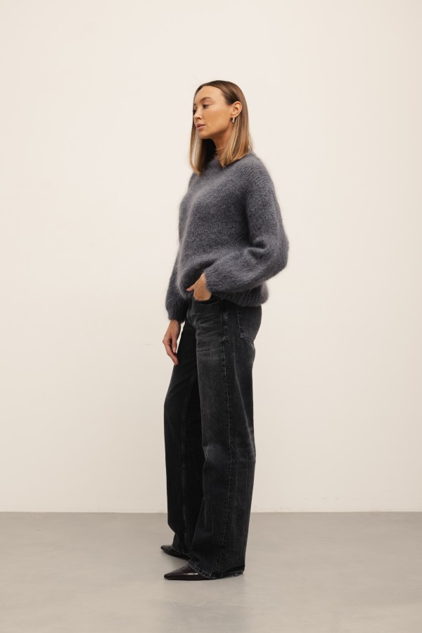 Justin Mohair Sweater Grey