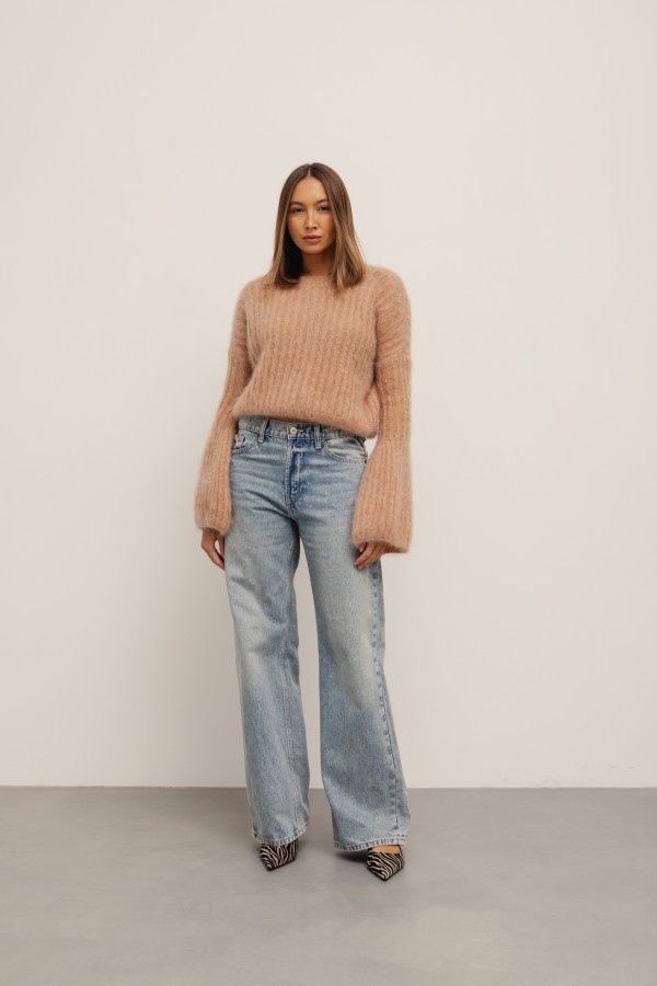 Diego Mohair Sweater Camel
