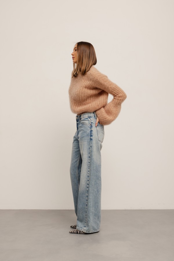 Diego Mohair Sweater Camel
