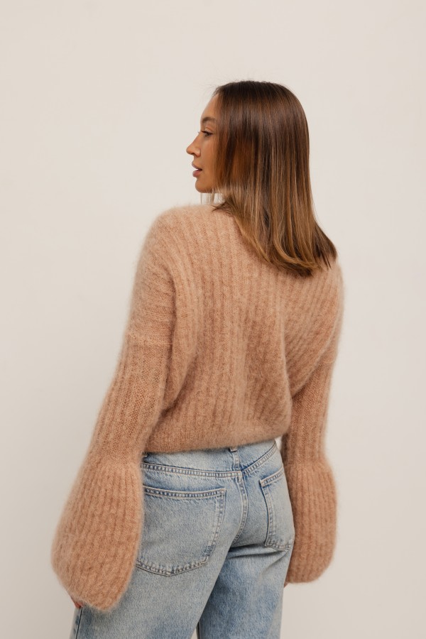 Diego Mohair Sweater Camel