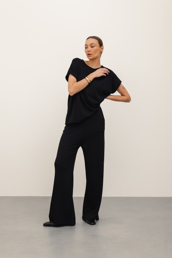 Sonny Knit Set Black