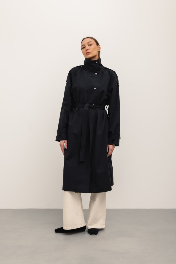 Arthur Trench Coat Black