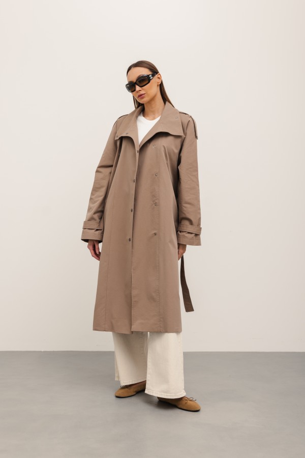Arthur Trench Coat Mocha