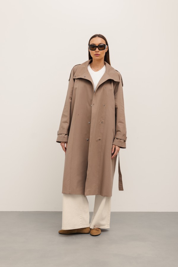Arthur Trench Coat Mocha