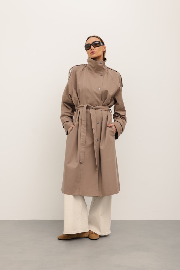 Arthur Trench Coat Mocha