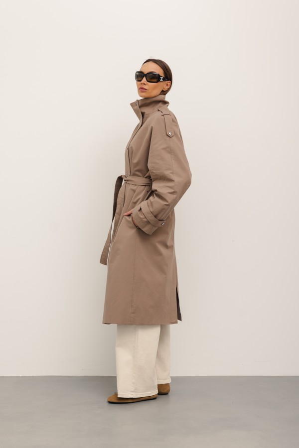 Arthur Trench Coat Mocha