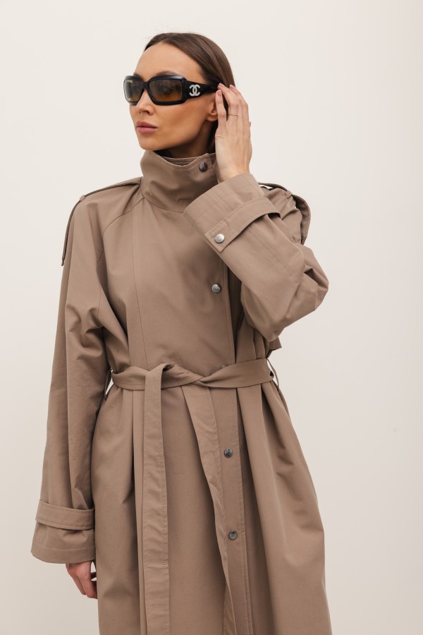 Arthur Trench Coat Mocha