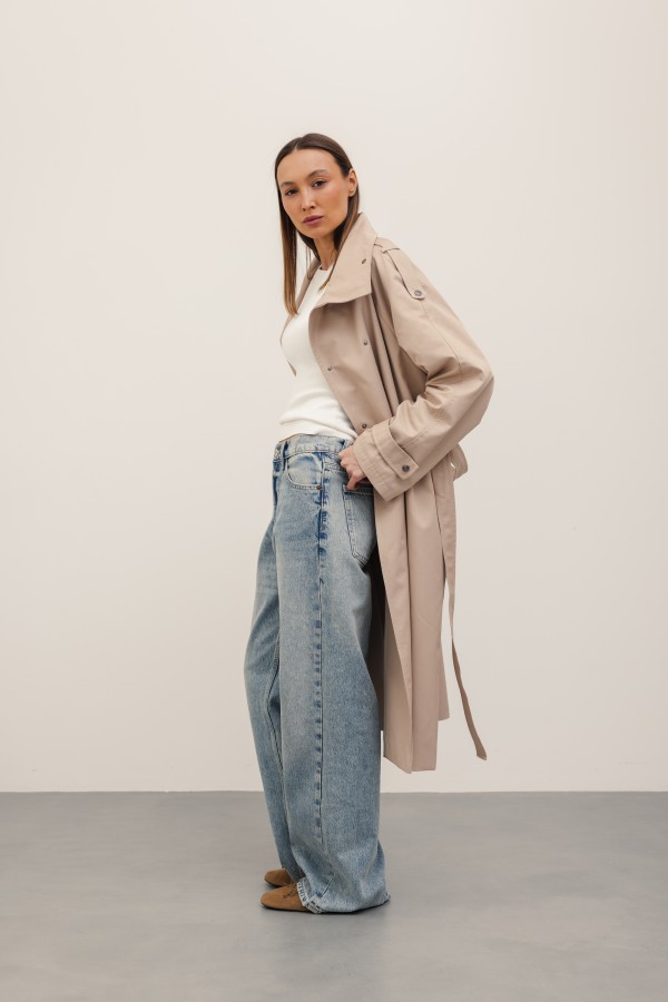 Arthur Trench Coat Beige