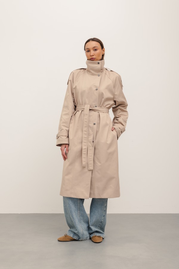 Arthur Trench Coat Beige