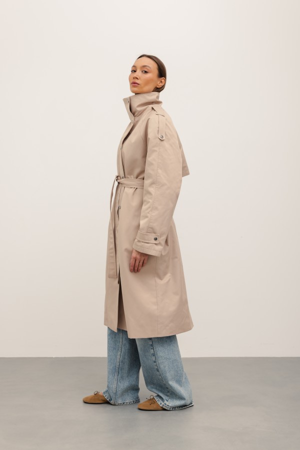 Arthur Trench Coat Beige