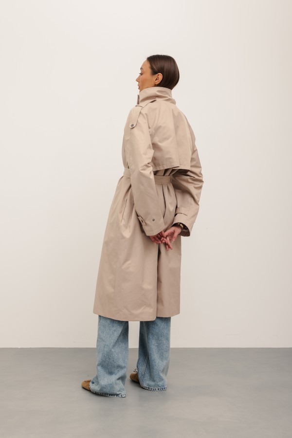 Arthur Trench Coat Beige