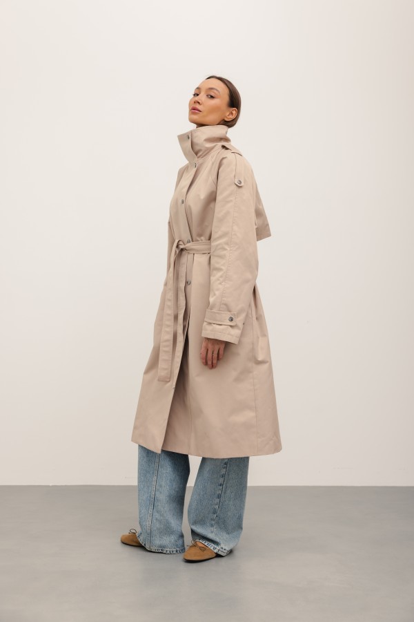 Arthur Trench Coat Beige