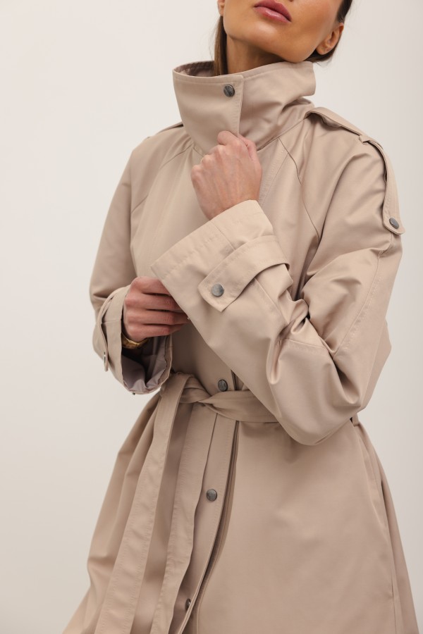 Arthur Trench Coat Beige