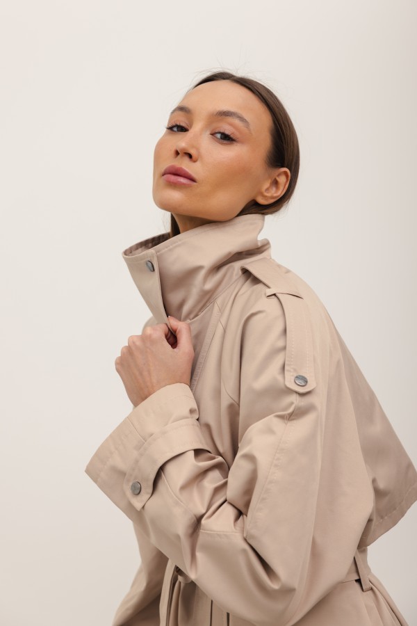 Arthur Trench Coat Beige