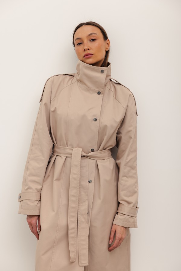 Arthur Trench Coat Beige