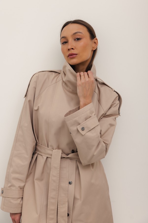 Arthur Trench Coat Beige