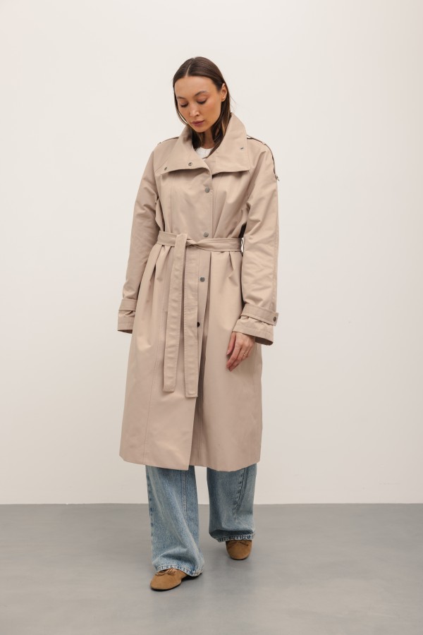 Arthur Trench Coat Beige