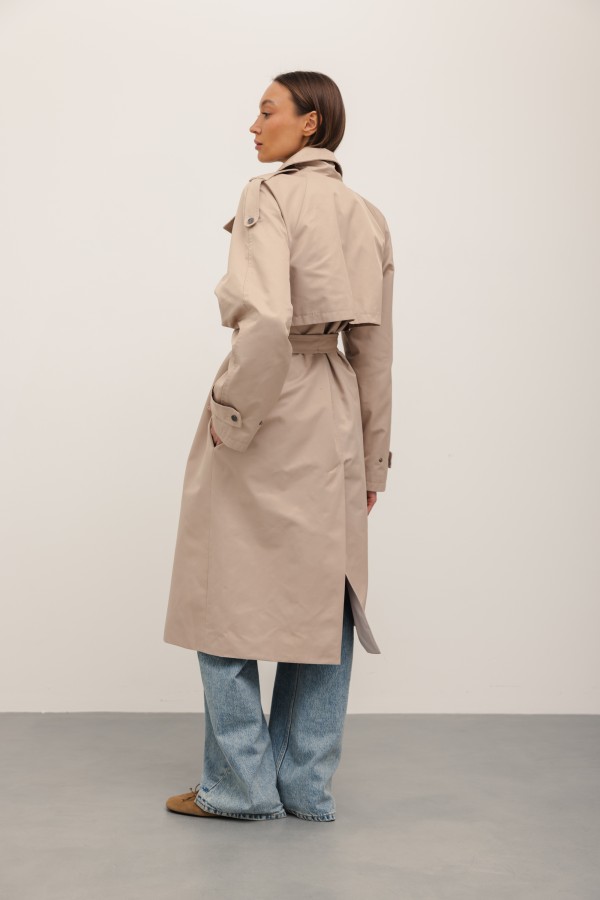 Arthur Trench Coat Beige