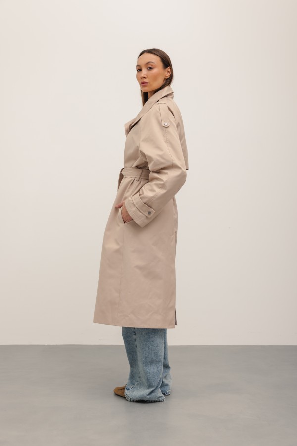 Arthur Trench Coat Beige