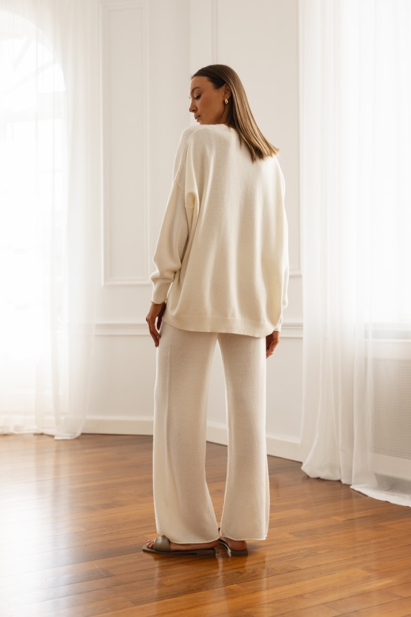 Elliot Oversize Sweater Ecru