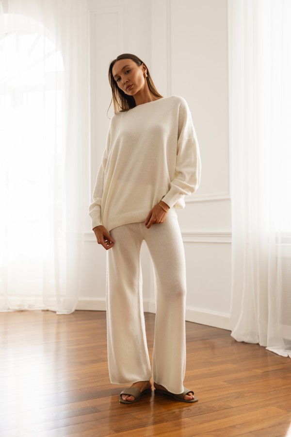 Elliot Sweter Oversize Ecru