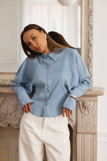 Madeline Koszula Niebieska