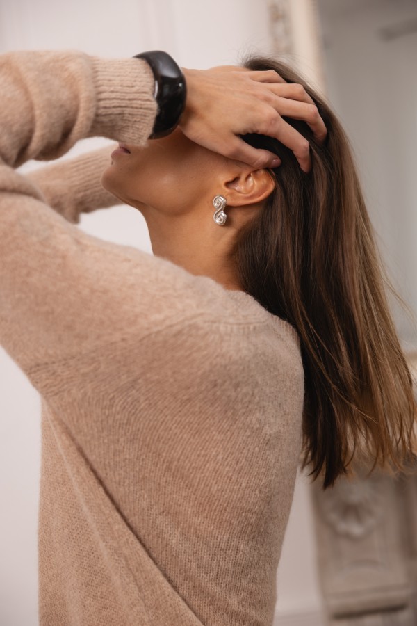 Milan Alpaca Sweater Beige
