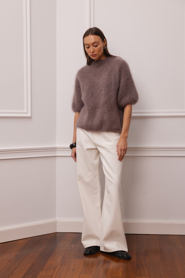 Steven Mohair Sweater Mocha