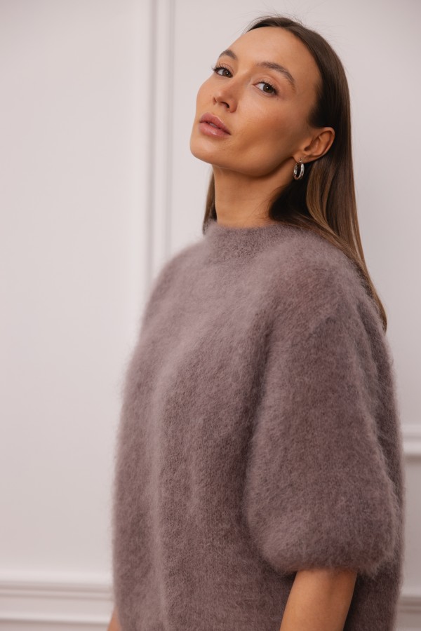 Steven Mohair Sweater Mocha