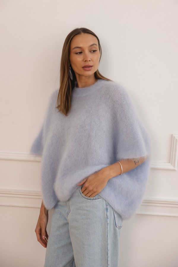 Marco Mohair Sweater Light Blue
