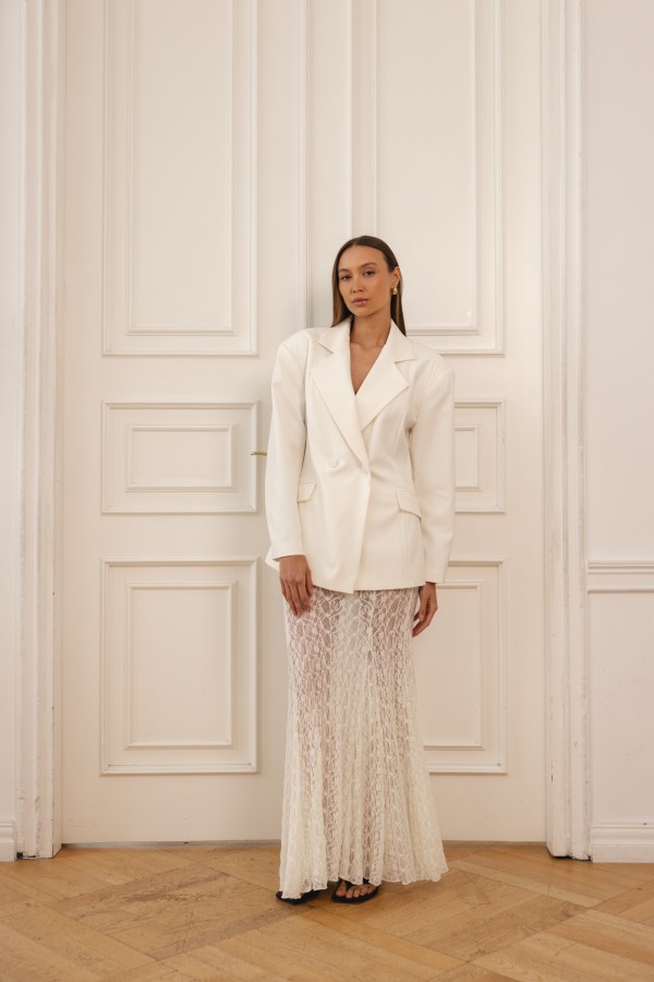 Solene Blazer Cream