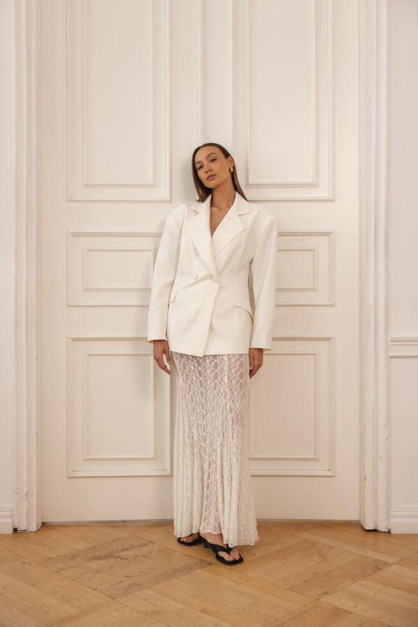 Solene Blazer Cream