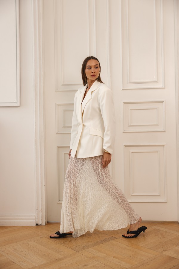 Solene Blazer Cream