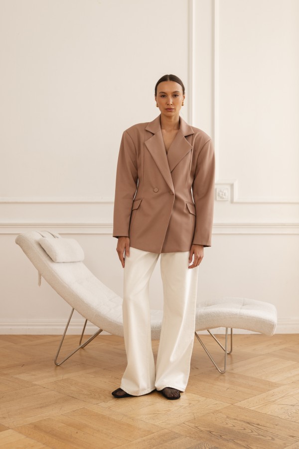 Solene Blazer Beige