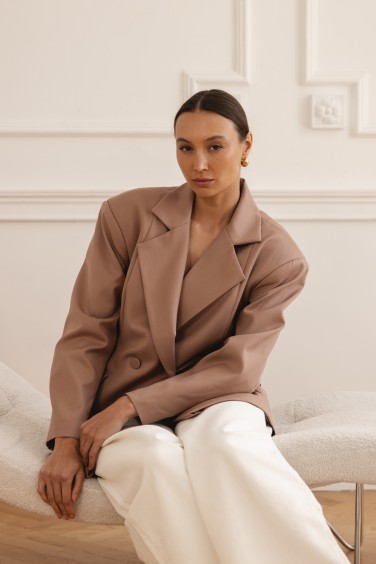 Solene Blazer Beige