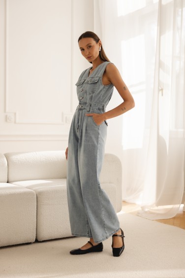 Bonnie Kombinezon Jeansowy