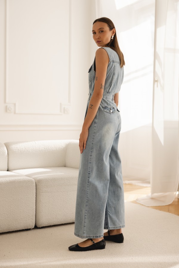 Bonnie Kombinezon Jeansowy