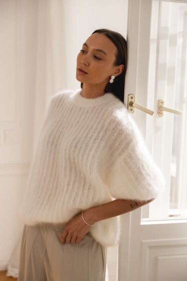 Charlie Moherowy Sweter...