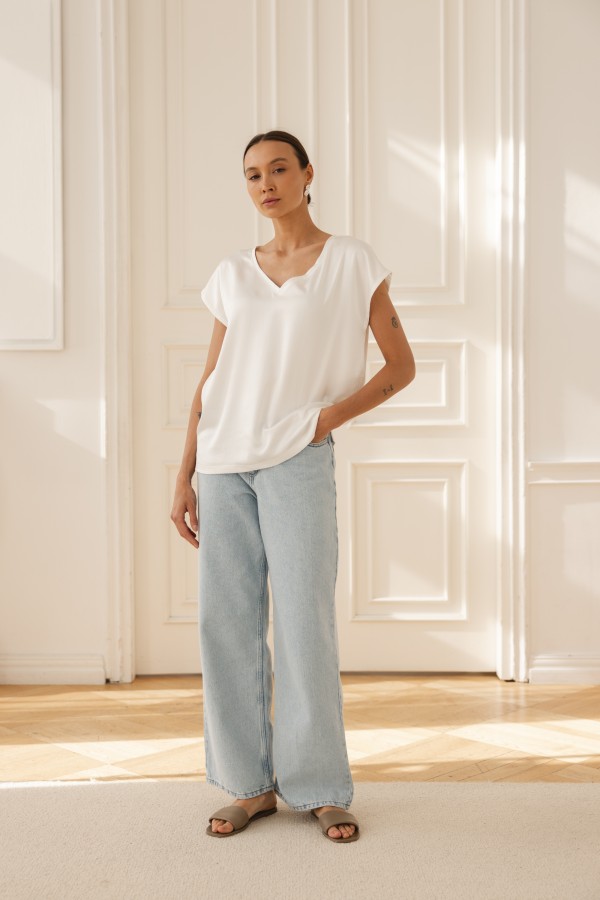 Mia Blouse White