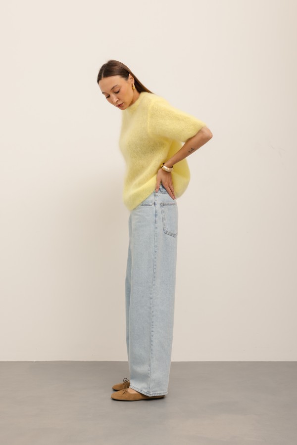 Steven Moherowy Sweter Butter Premium