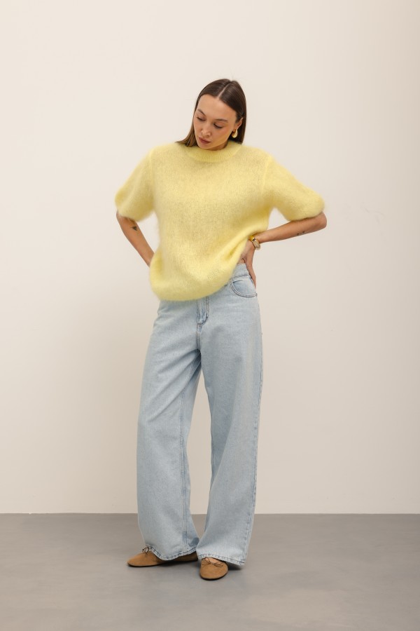 Steven Moherowy Sweter Butter Premium