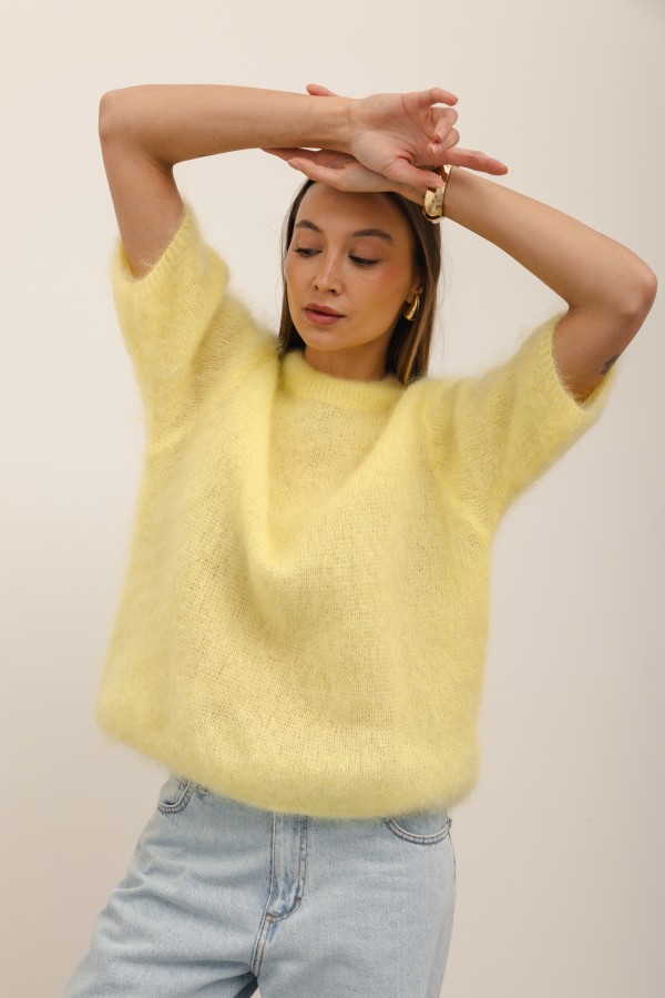 Steven Moherowy Sweter Butter Premium