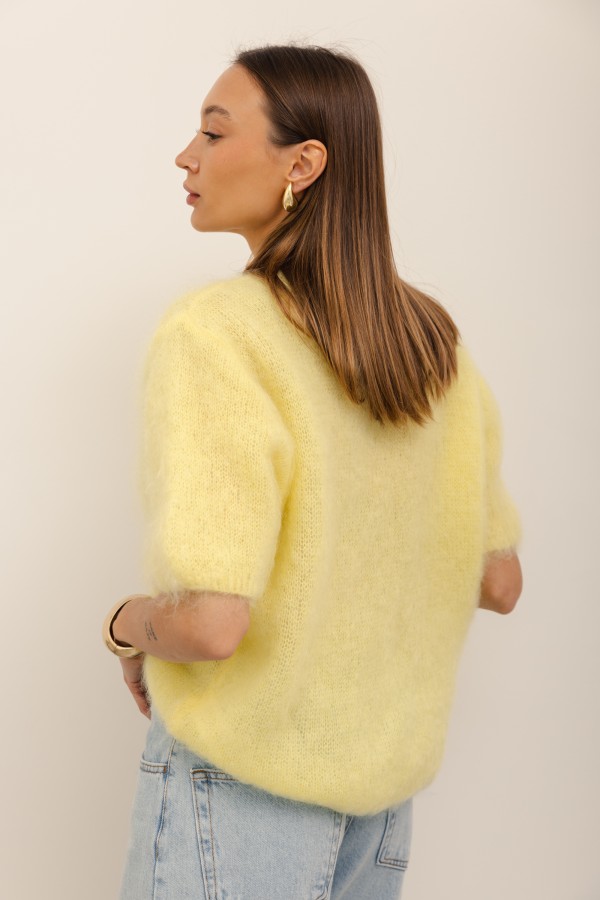 Steven Moherowy Sweter Butter Premium