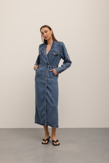 June Denim Dress